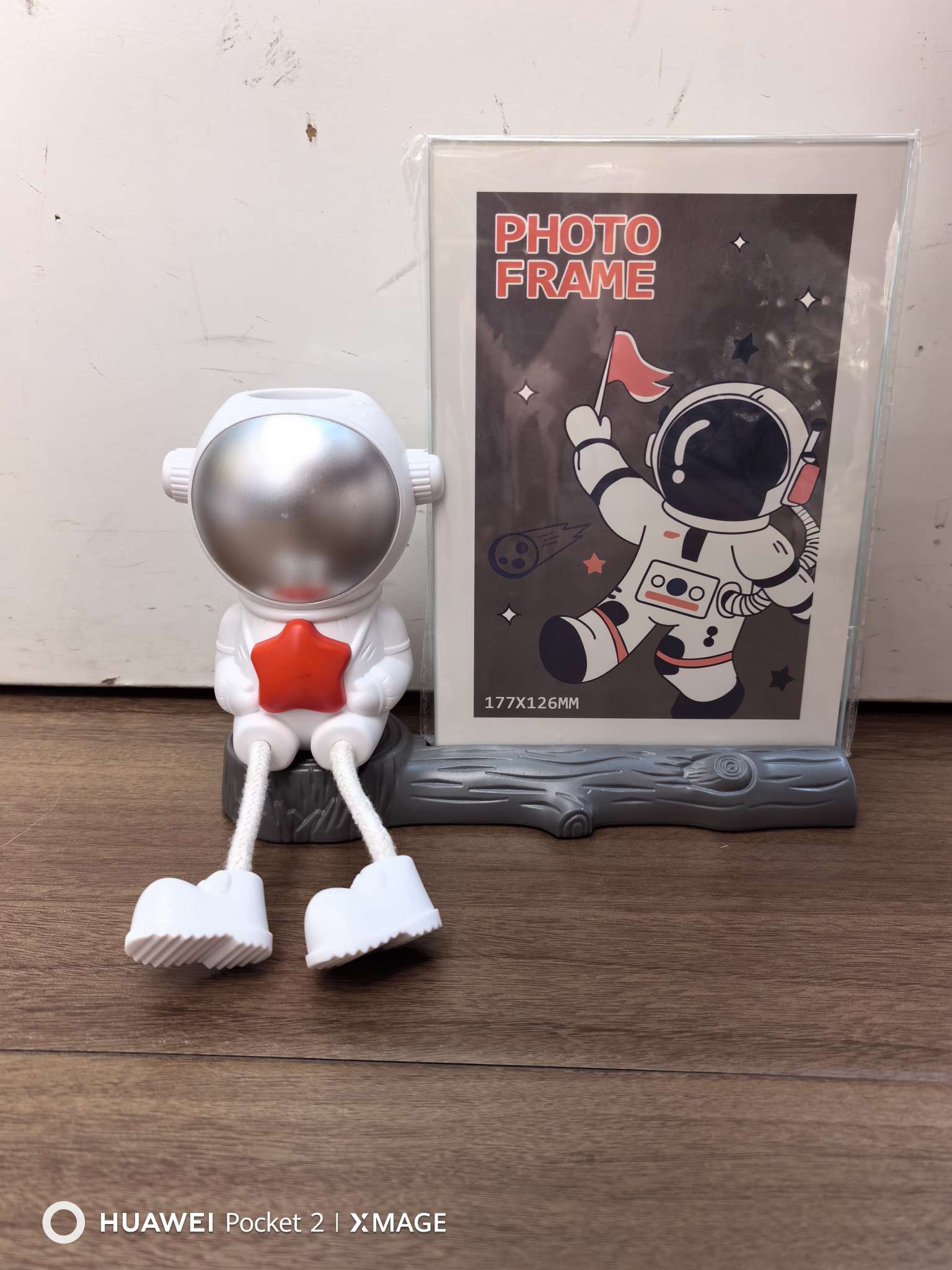 创意家饰相框装饰框架照片摆台仿古木纹画框文字相框装饰品摆设卡通宇航员儿童相框