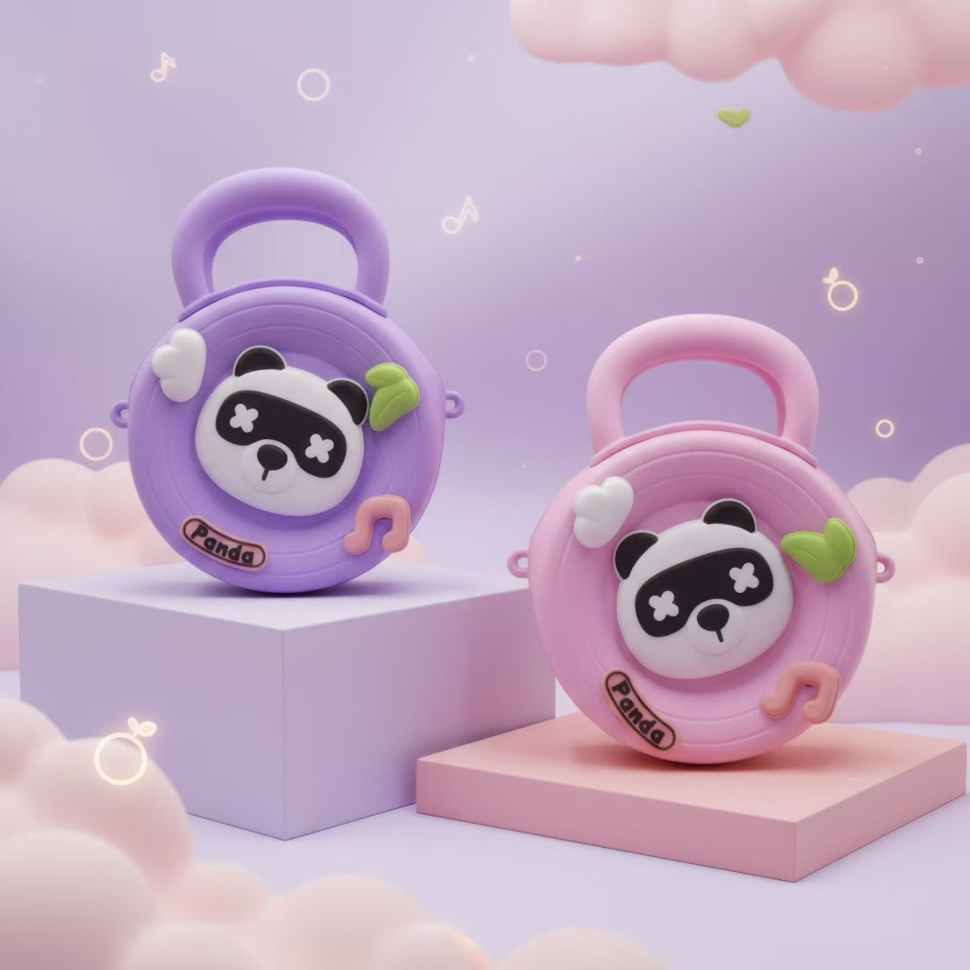 Children's bags, children's eva bags, hand-held cartoon bags, panda, unicorn, rabbit, foreign trade detail image 3