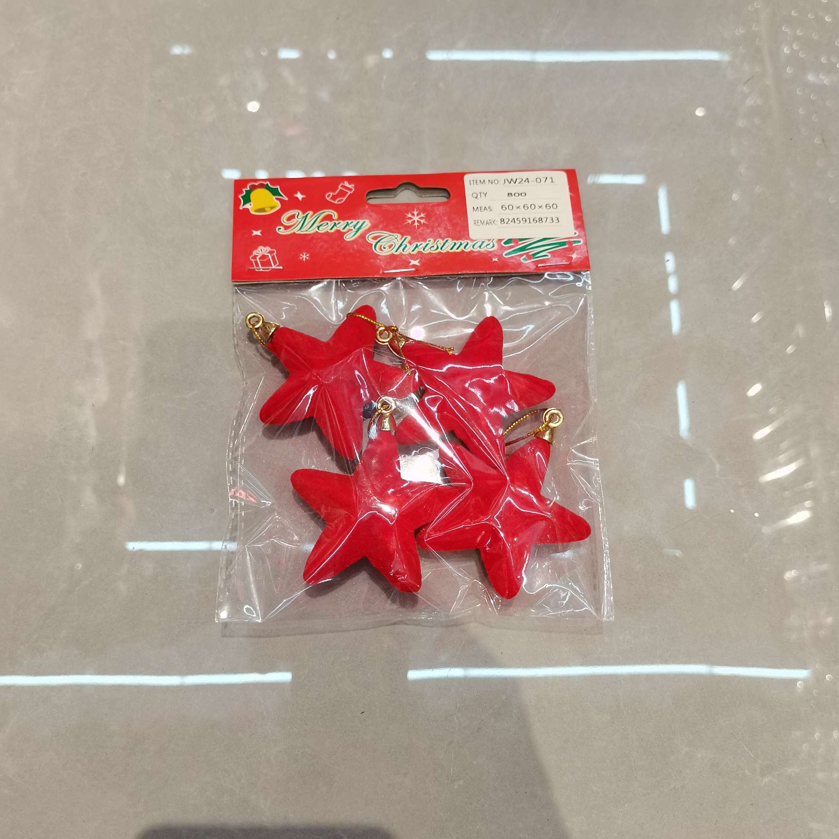 圣诞节用品圣诞礼品装饰品泡沫植绒挂件diydiydiy模具详情图3