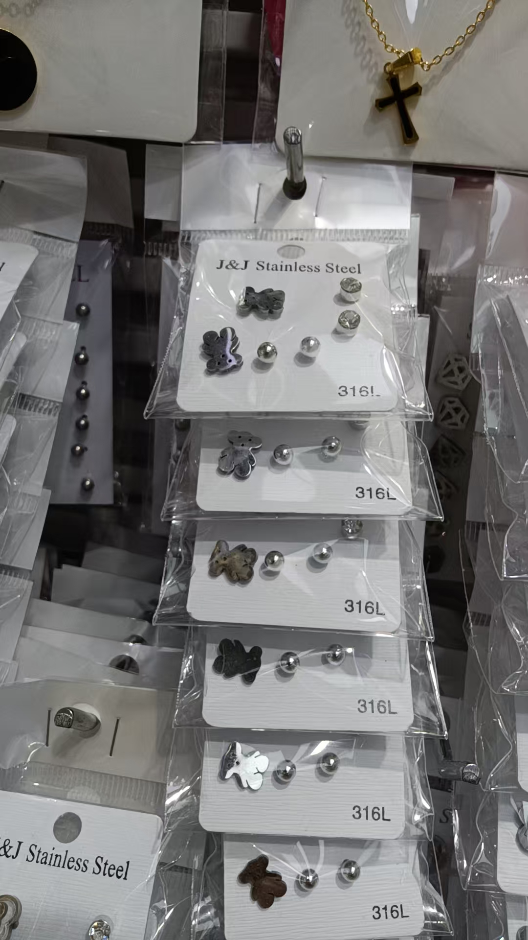 耳钉&耳针实物图