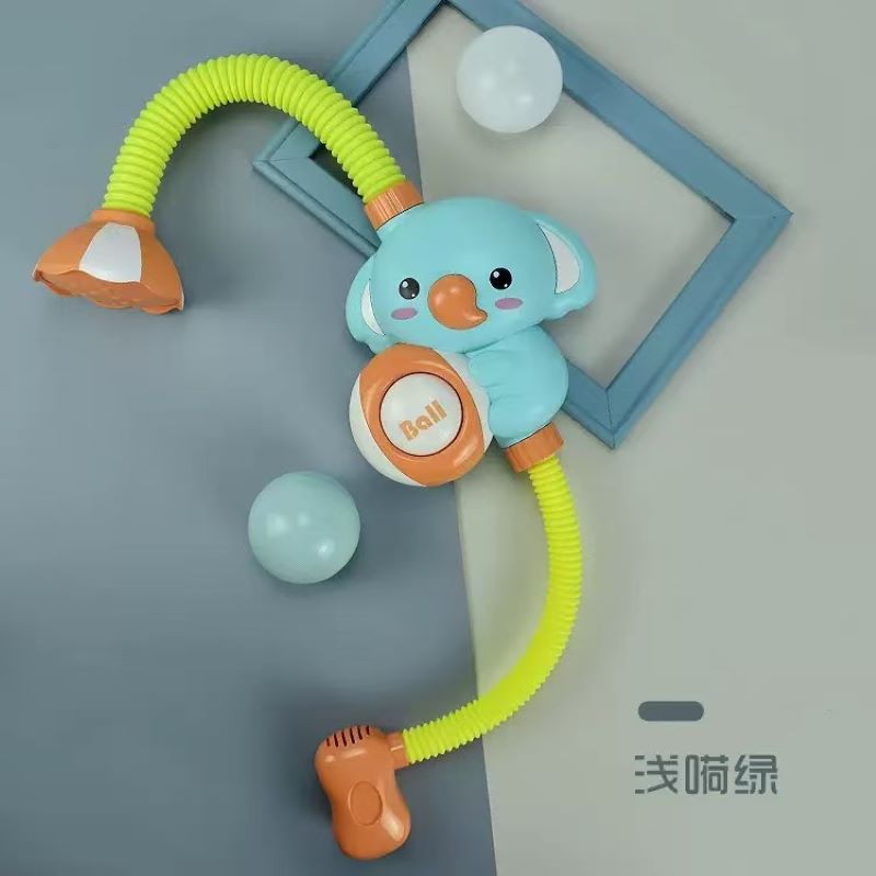 大象花洒钓鱼套装儿童玩具浴室玩具玩具儿童夏季卡通产品图