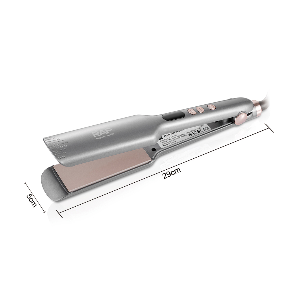 RAF European standard cross-border household hair straightening root straightening plate, hair straightening and hairdressing curling tool, negative ion straightening tool Application Scenario