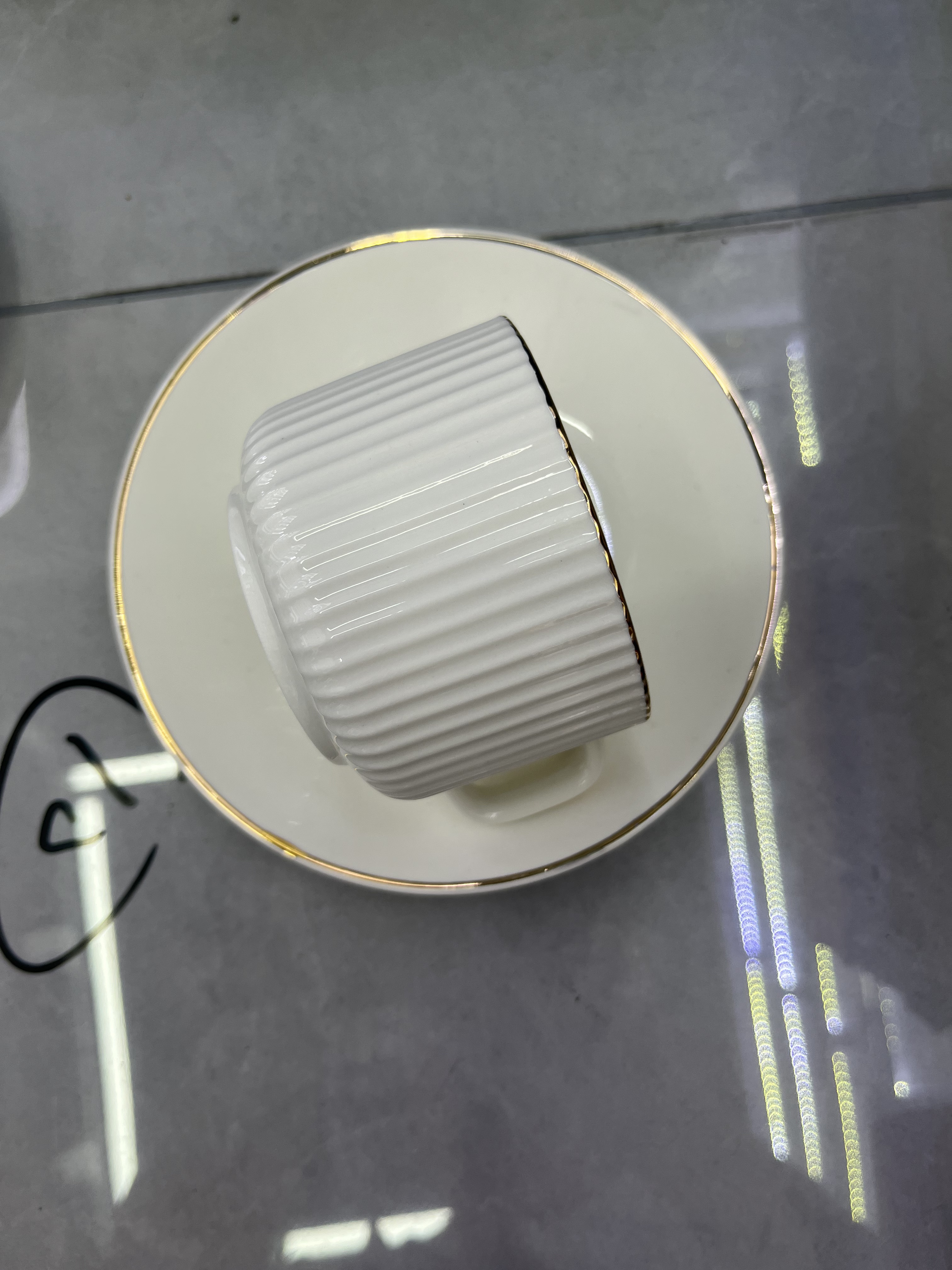 `6杯6碟咖啡杯茶杯套装