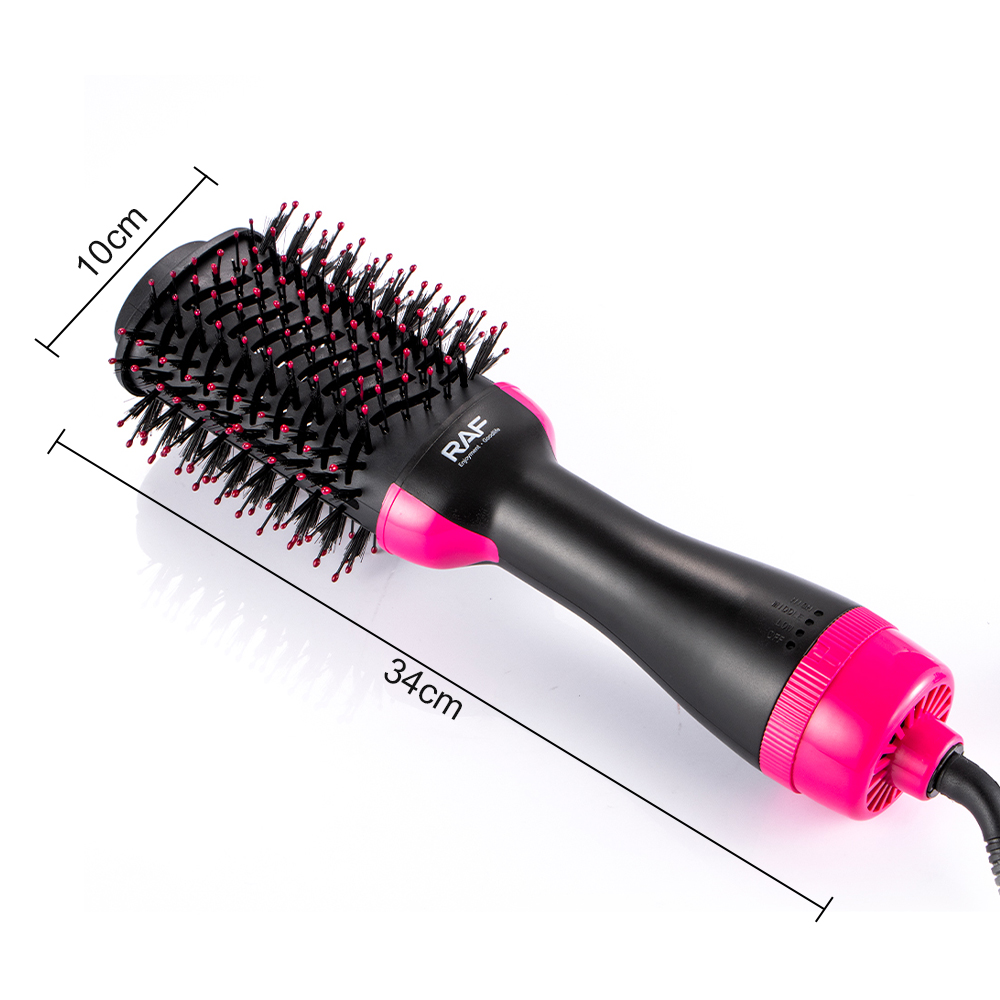 RAF European standard cross-border multi-functional curling iron, hot air comb, curling comb, hair dryer, curling iron, hair styling comb Application Scenario