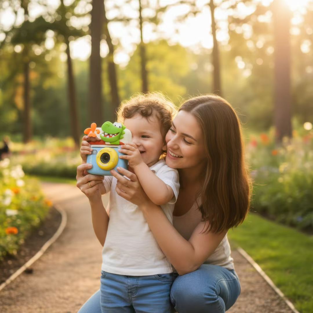 Children's cameras, Polaroid cameras for taking photos, printing cameras, black and white, color music, games, foreign trade, Amazon detail image 6