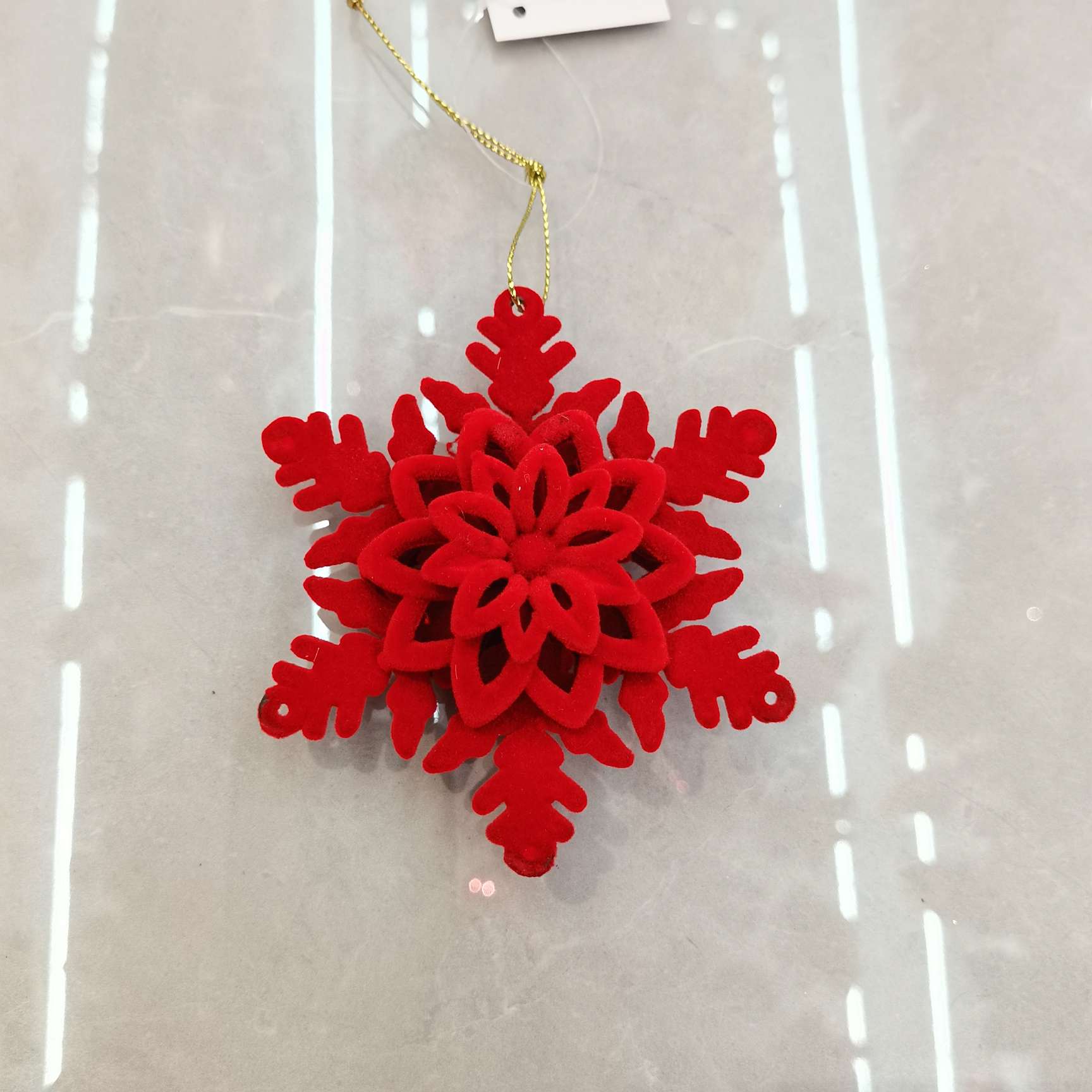 圣诞节用品圣诞礼品装饰品泡沫植绒挂件diydiydiy模具详情图7