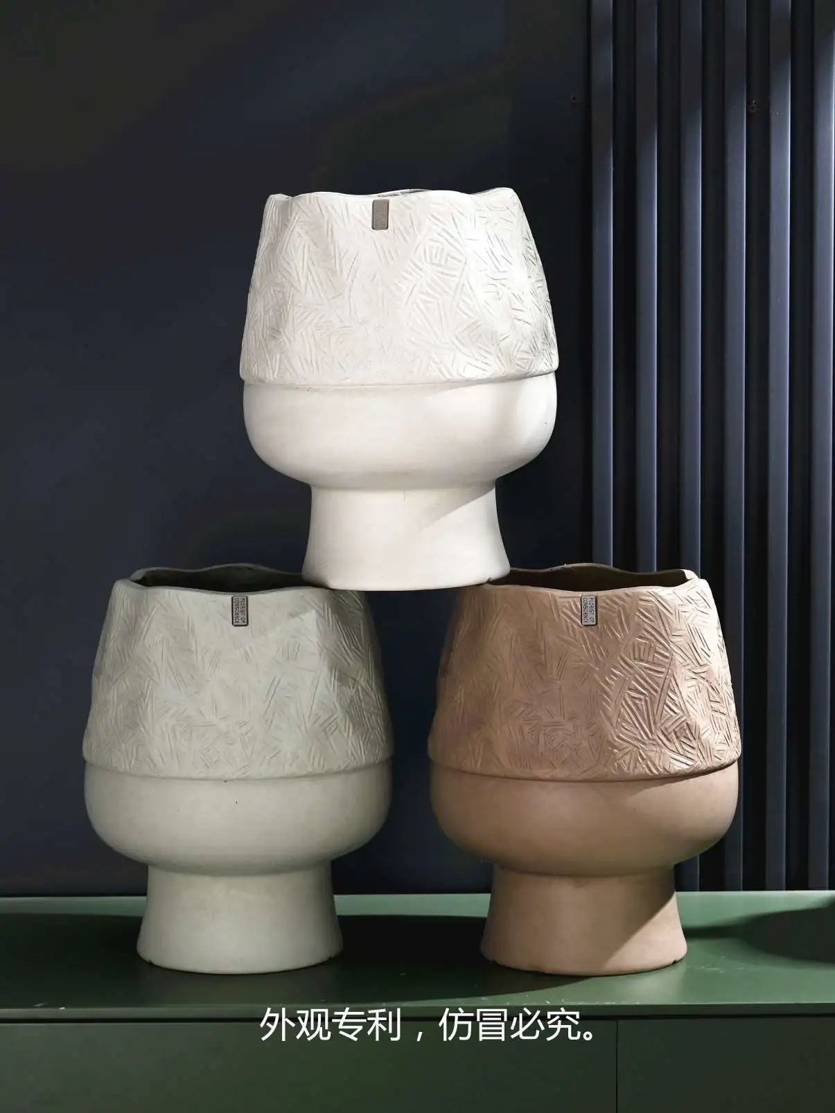 Pet garden flower POTS, plastic ceramic containers, multiple options available, suitable for pet and plant care, vases, washbasins, multi-functional household items, ceramic flower POTS, ceramic flower POTS, ceramic flower POTS detail image 2