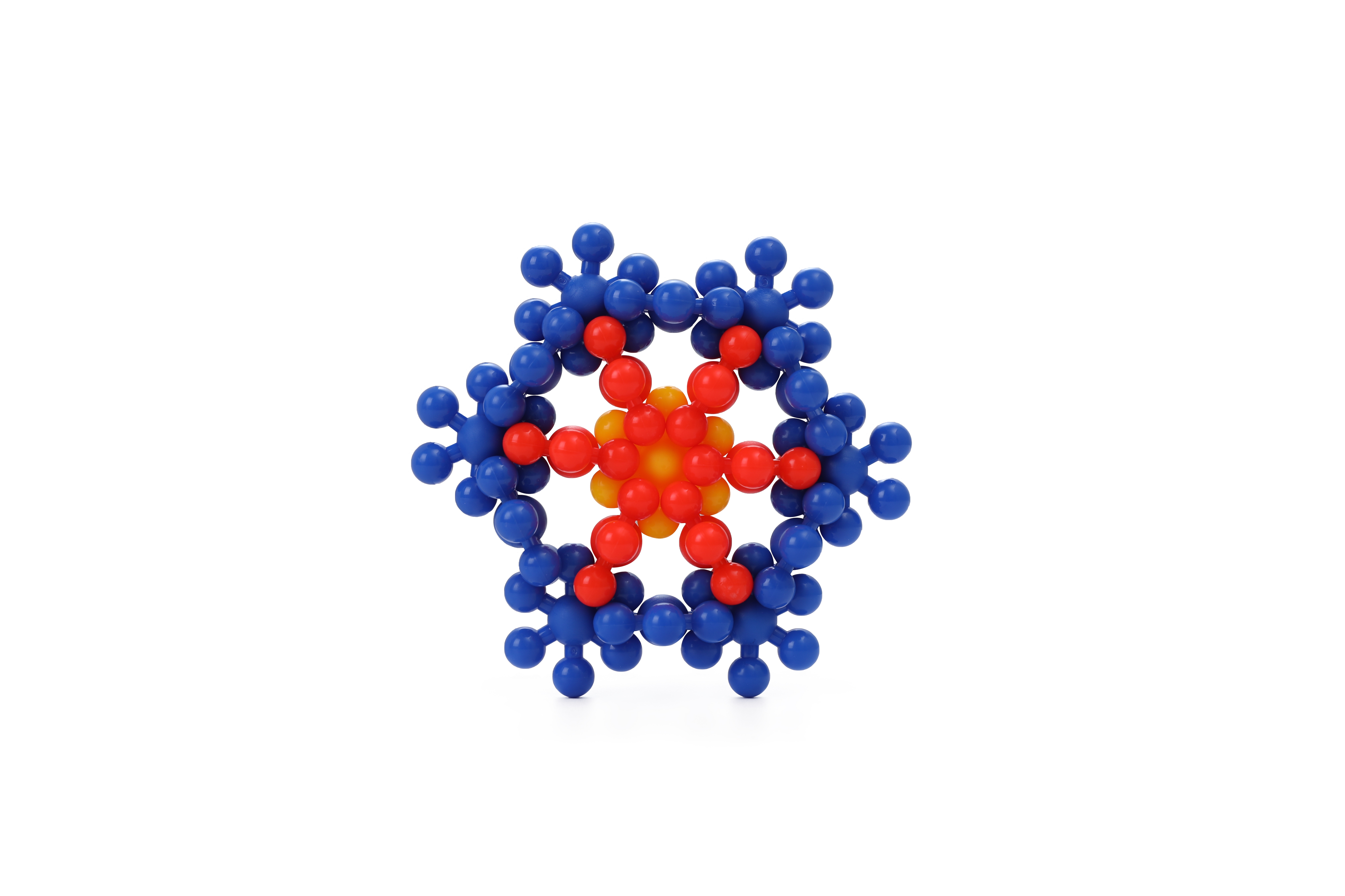 Little Plum Blossom wholesale Children's kindergarten building blocks, interlocking building blocks, tabletop educational night market toys, snowflake pieces, large building blocks, Hualong Toys Factory direct sales Application Scenario