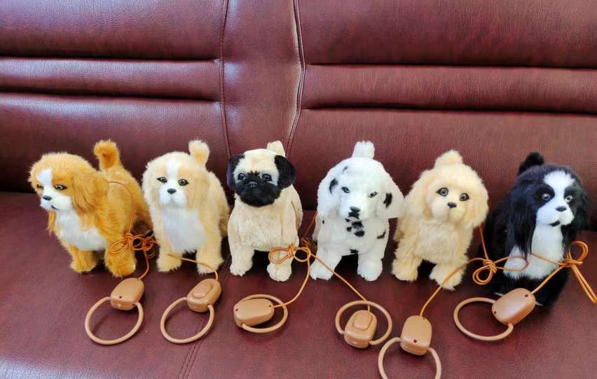 遥控玩具电动公仔章鱼电子止吠圈翻滚猴智能机器狗儿童玩具新奇趣味