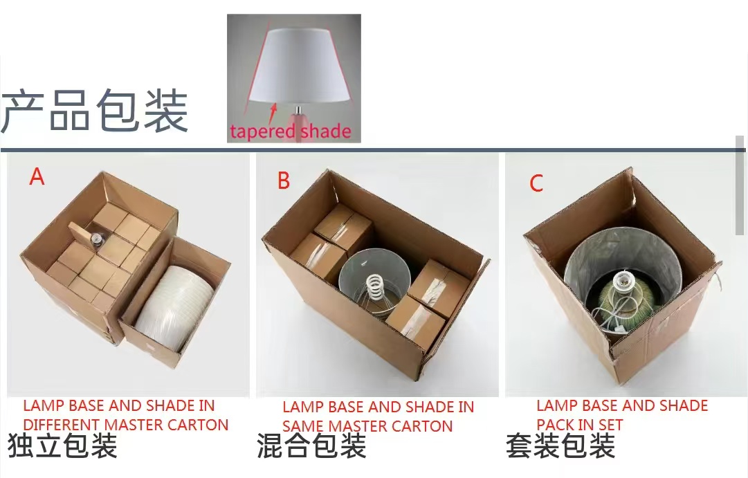 JL2025 New Wabi-sabi style ceramic bedroom bedside table lamp lighting fixtures Hotel supplies pic 4