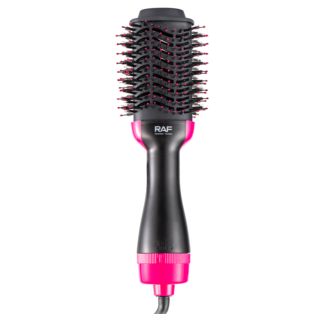 RAF European standard cross-border multi-functional curling iron, hot air comb, curling comb, hair dryer, curling iron, hair styling comb details Picture