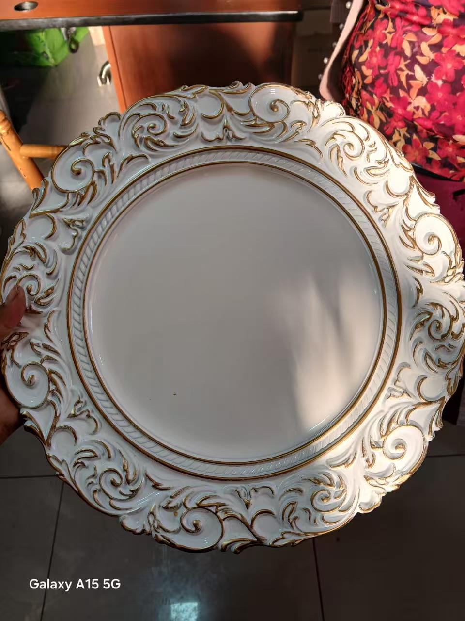 塑料装饰托盘 塑料餐垫 图案可定制