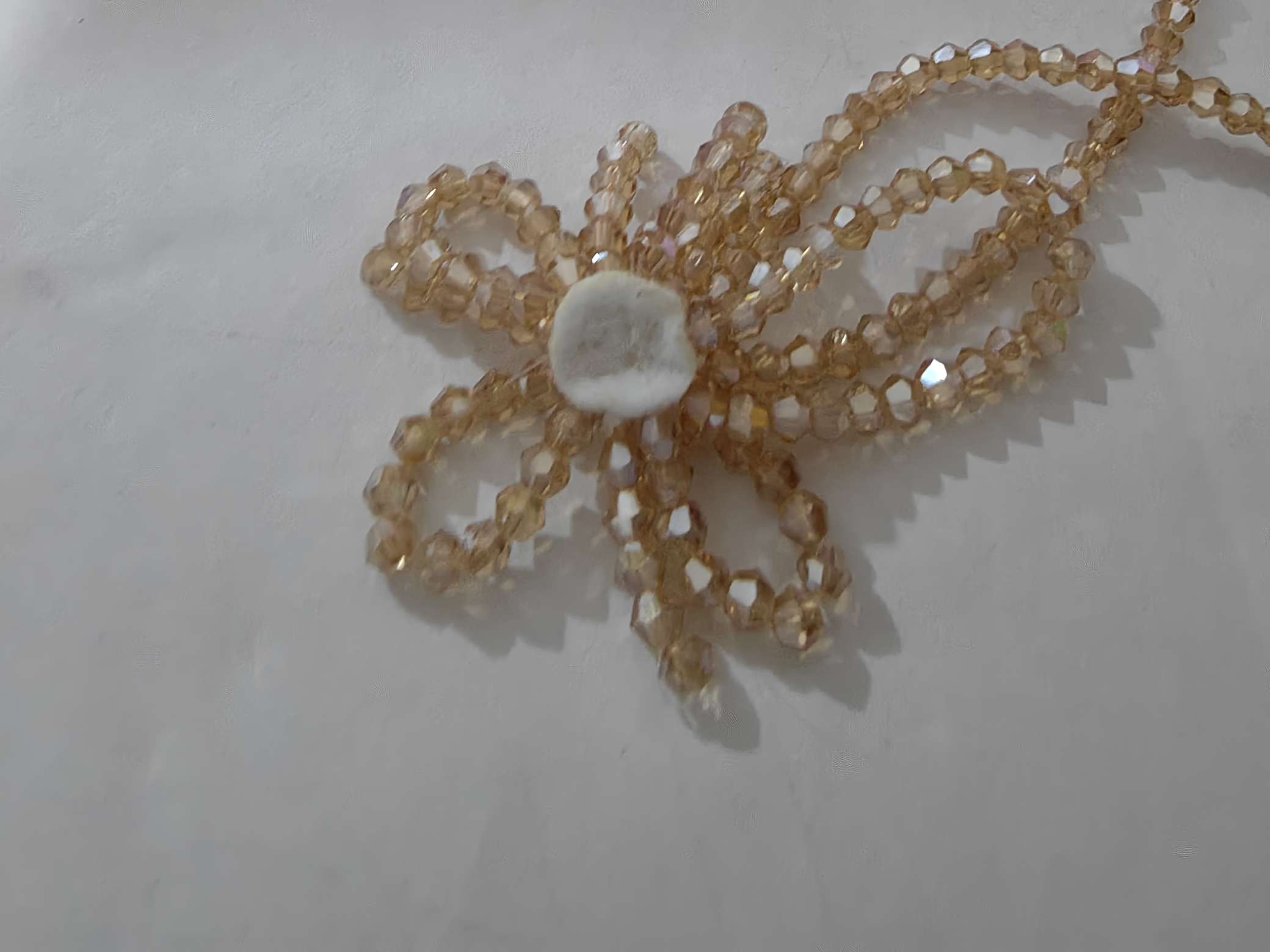 New fashionable accessory for crystal tassels and champagne stud earrings Application Scenario