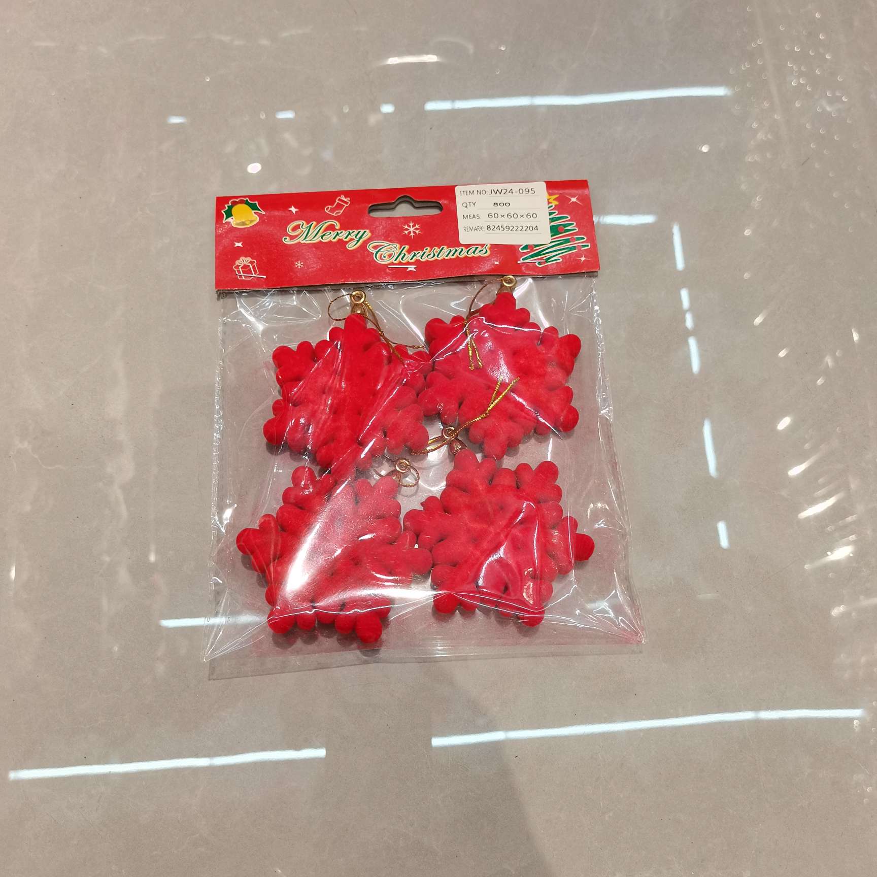 圣诞节用品圣诞礼品装饰品泡沫植绒挂件diydiydiy模具详情图5