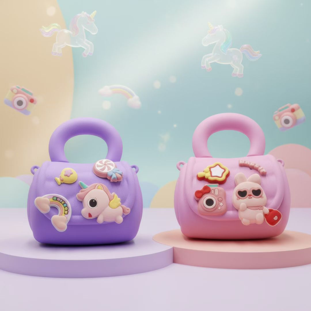 儿童包包儿童eva包包手提卡通包包熊猫独角兽兔子外贸