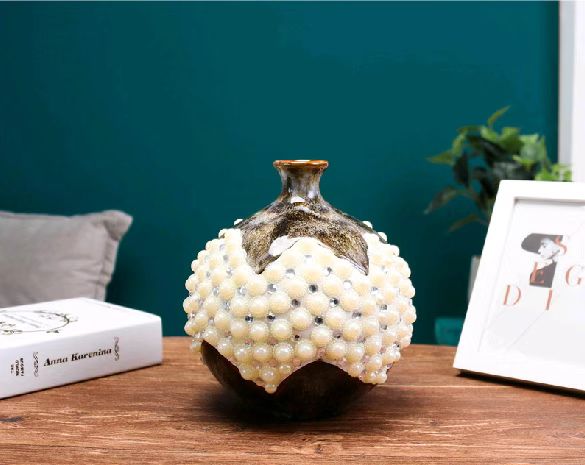 工艺品礼品陶瓷花瓶装饰摆件花瓶家居摆设轻奢风