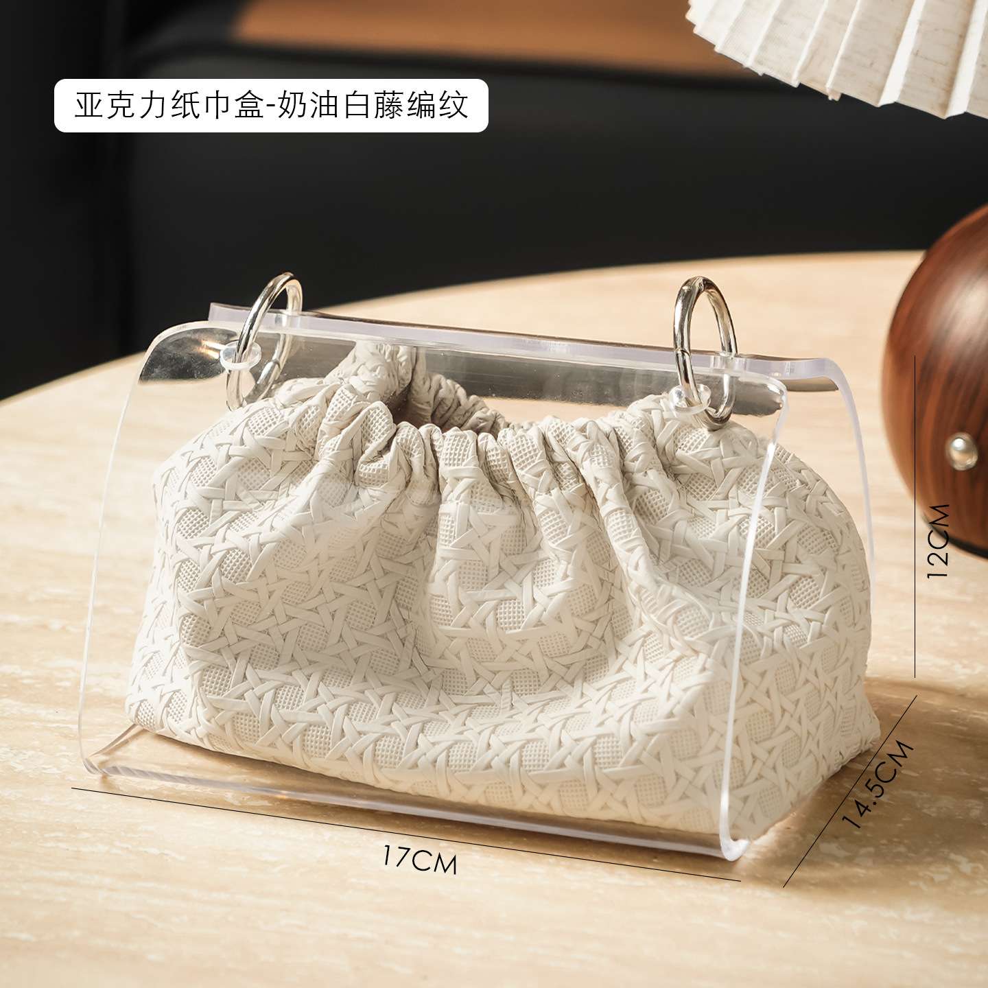 Creative leather tissue box, toilet paper storage rack, tissue box, toilet paper roller, household daily necessities storage products Specification image