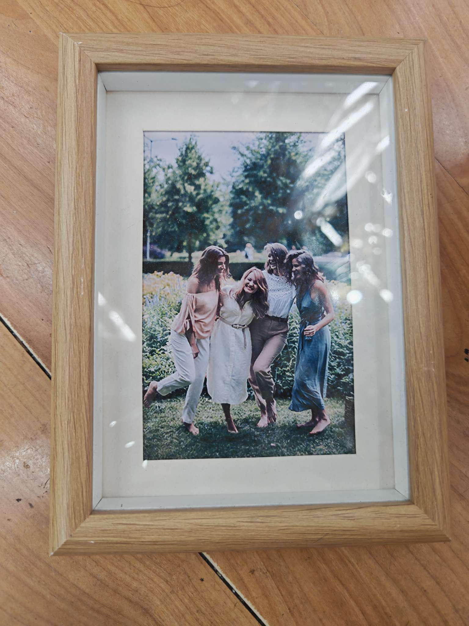 相框创意照片摆台画框文字相框仿古木纹相框出口外贸详情图3