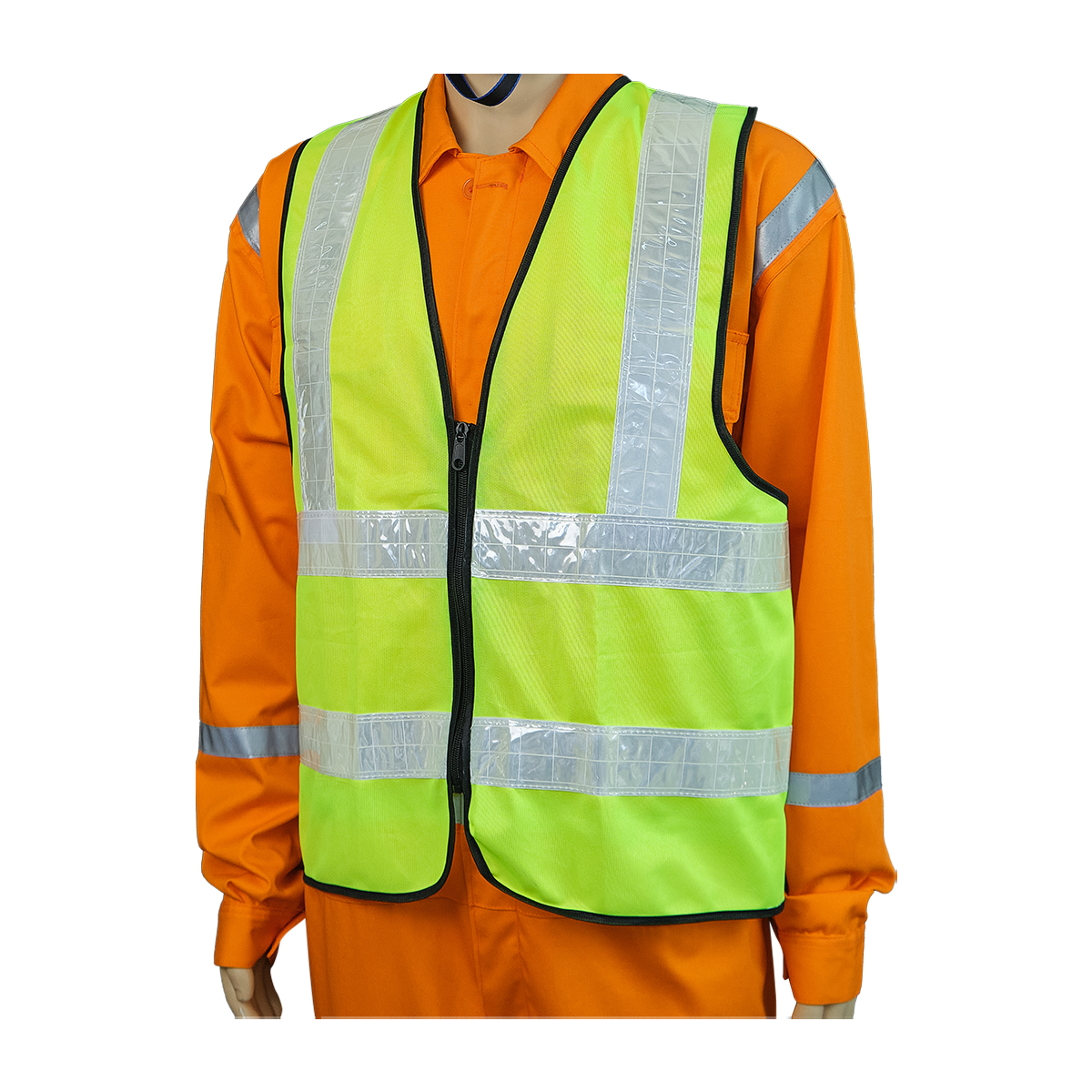 军训迷彩帽/荧光工装/电瓶车挡风被/反光马甲/军绿色劳保服细节图