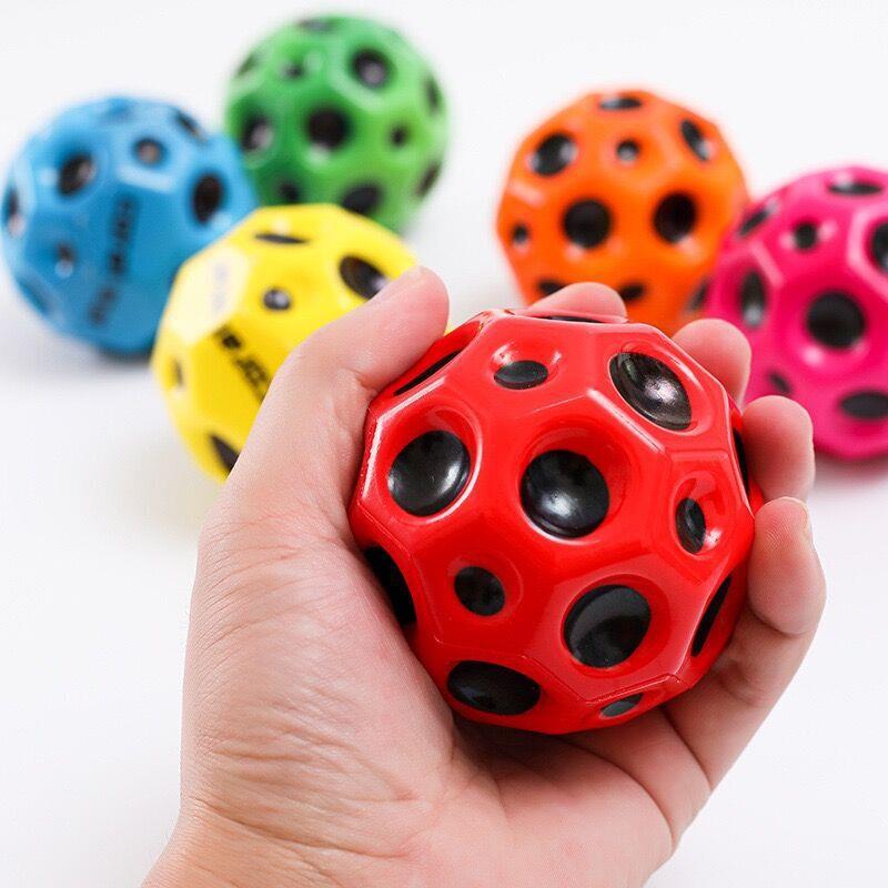 Anti-gravity bouncing ball, moon high elasticity ball, jumping ball, children's outdoor rebound ball, grasping ball, adult stress relief ball Specification drawing