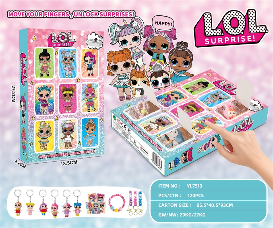 TK09719 Surprise Baby Keychain Plush Toy for Fun Specification image