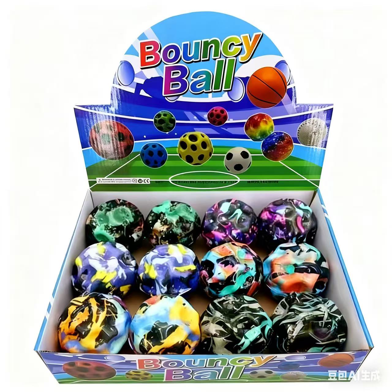弹力球PU高弹力解压新款世界杯运动亲子团体学生解压球