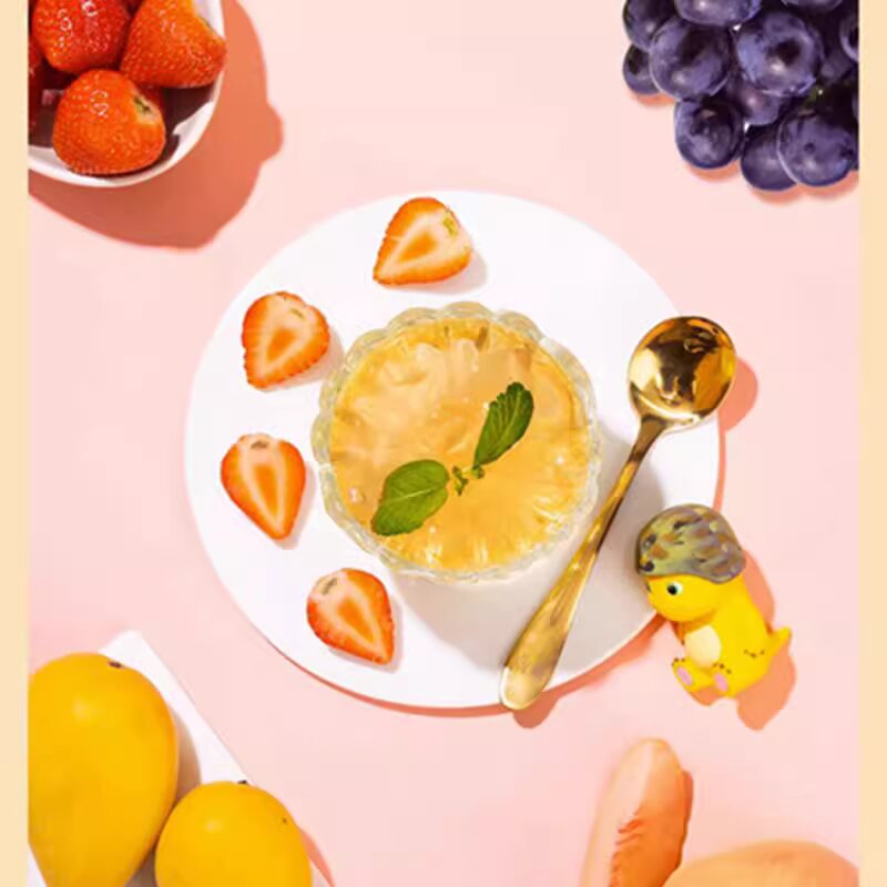 批发包邮休闲食品水果冻零食奶龙&吸吸果冻 葡萄味、芒果味156g产品图