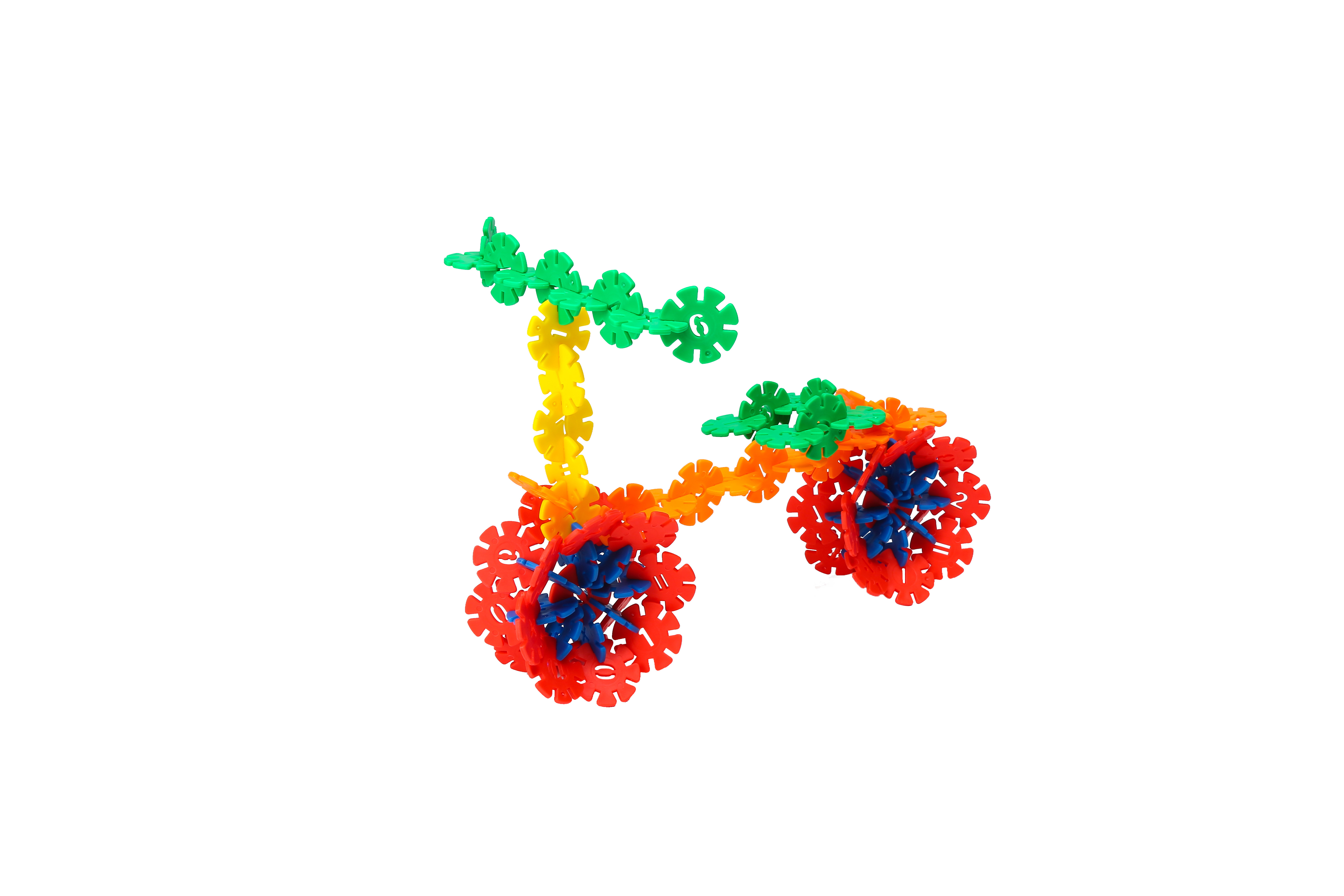 Digital snowflake puzzle building blocks DIY desktop toys building block development Intelligence toys building blocks Digital snowflake factory direct sales Hualong Toys Specification image