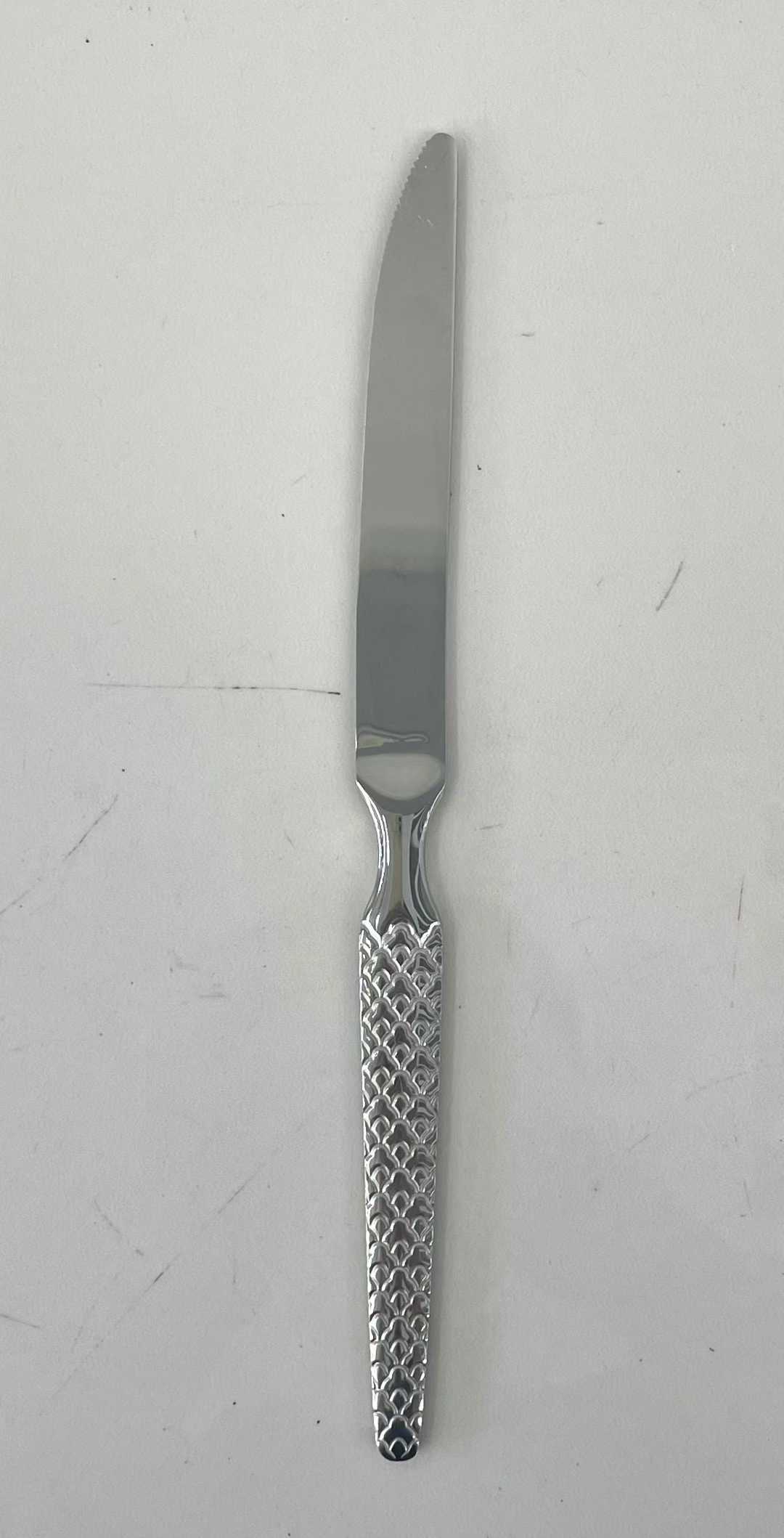 Stainless steel knife and fork set, Western tableware knife and fork two-piece set, steak knife and fork combination, stainless steel knife, fork and spoon three-piece set, household stainless steel knife and fork, portable travel knife and fork, picnic tableware set details Picture