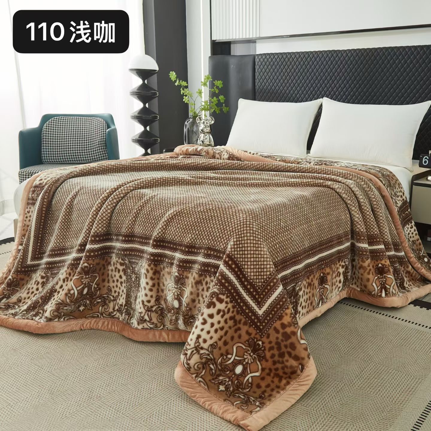 Angora blanket Coral fleece blanket thickened and warm, Razer Cloud blanket gift blanket group purchase wholesale pic 16