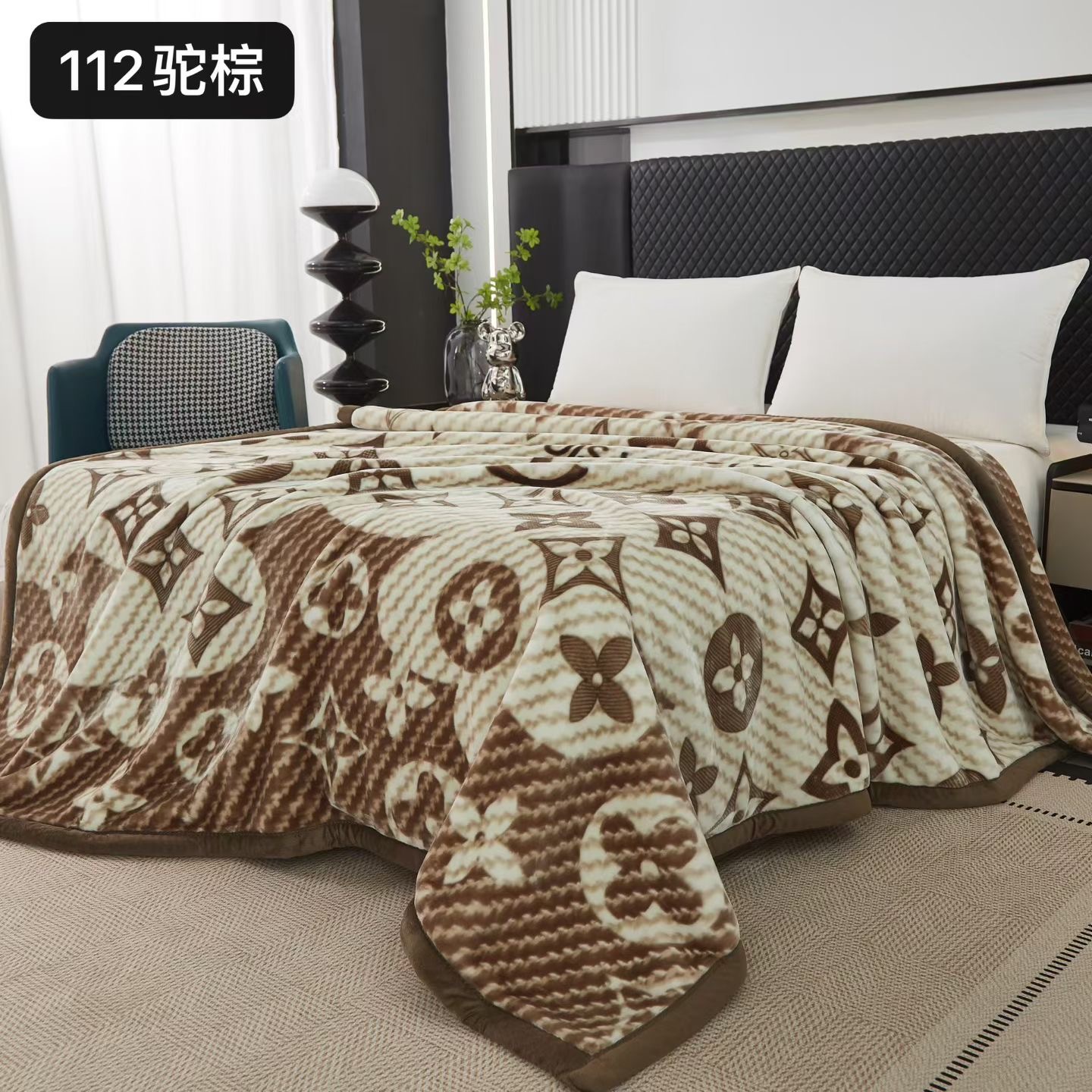 Angora blanket Coral fleece blanket thickened and warm, Razer Cloud blanket gift blanket group purchase wholesale pic 9
