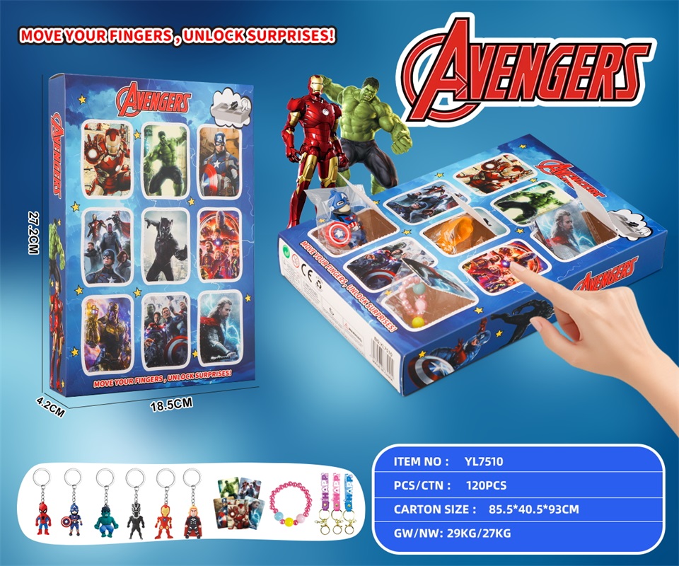 TK09716 Avenger Keychain Plush Toy Hole Fun