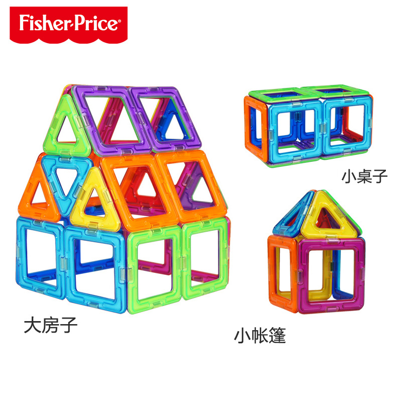 Magnetic art building blocks, magnetic geometric creative assembly, children's intellectual thinking training, magnetic toys for boys and girls Application Scenario