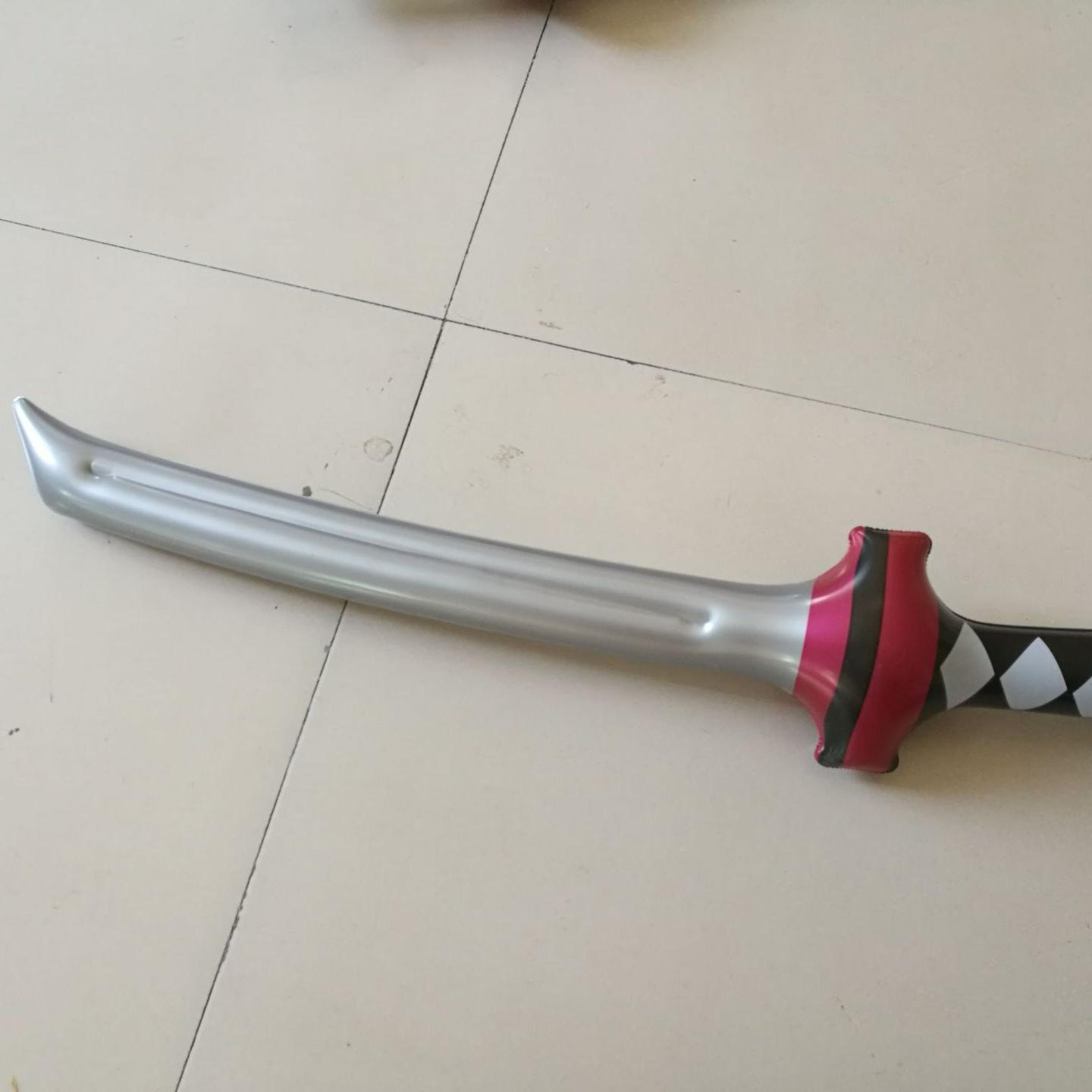 Inflatable samurai swords, children's game interaction, large-scale event props, katana toys, pvc inflatable toys wholesale details Picture