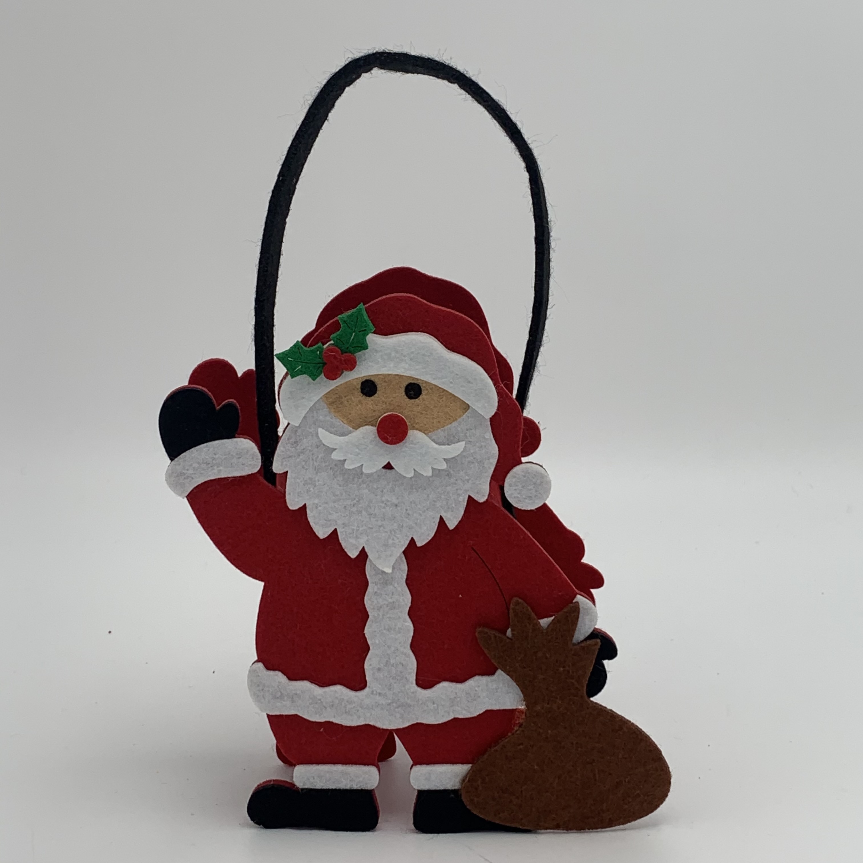 Felt fabric Christmas decoration bag, Christmas tree pendant, Christmas candy bag, Santa Claus, snowman, deer Application Scenario