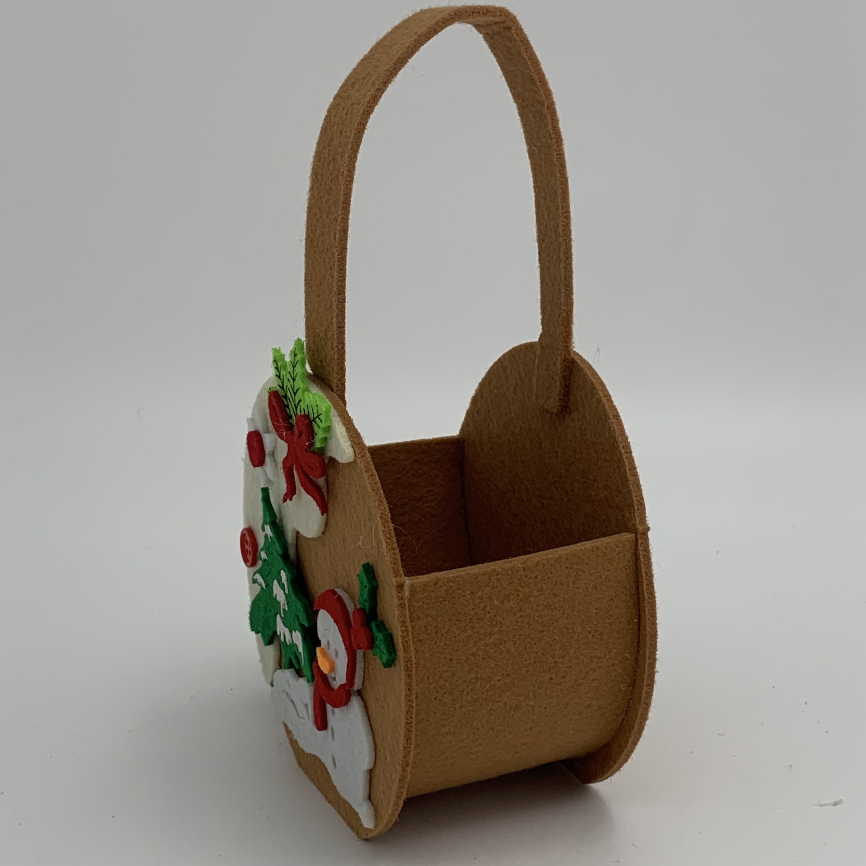 Felt fabric Christmas decoration bag, Christmas tree pendant, Christmas candy bag, Santa Claus, snowman, deer pic 4