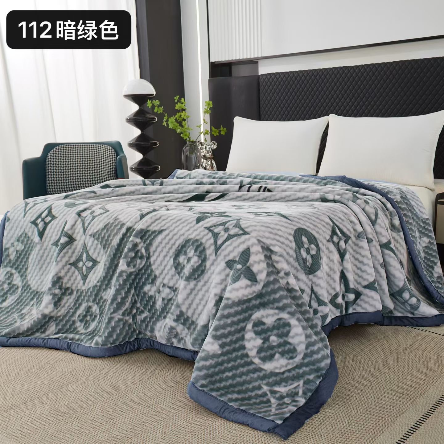 Angora blanket Coral fleece blanket thickened and warm, Razer Cloud blanket gift blanket group purchase wholesale pic 10