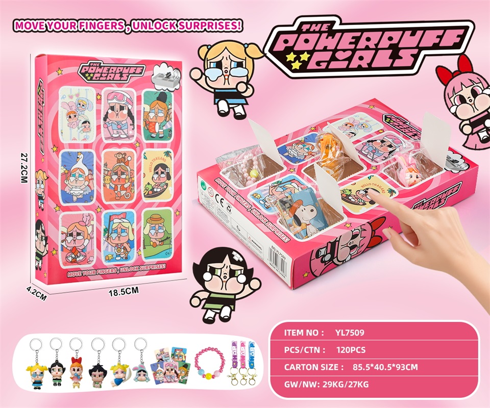 TK09715 Crying Baby Female police officer Keychain Doll, Hole-hole-Fun Application Scenario