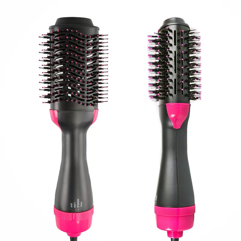 Multi-functional hot air comb, cross-border two-in-one curling iron, straightening comb, hair dryer comb, high-power hair dryer comb Specification image