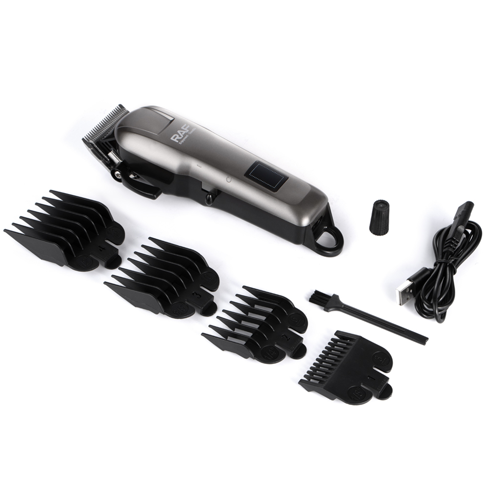 RAF Cross-border Professional hair clippers, razor blades, electric clippers, household electric clippers, electric men's hair clippers details Picture