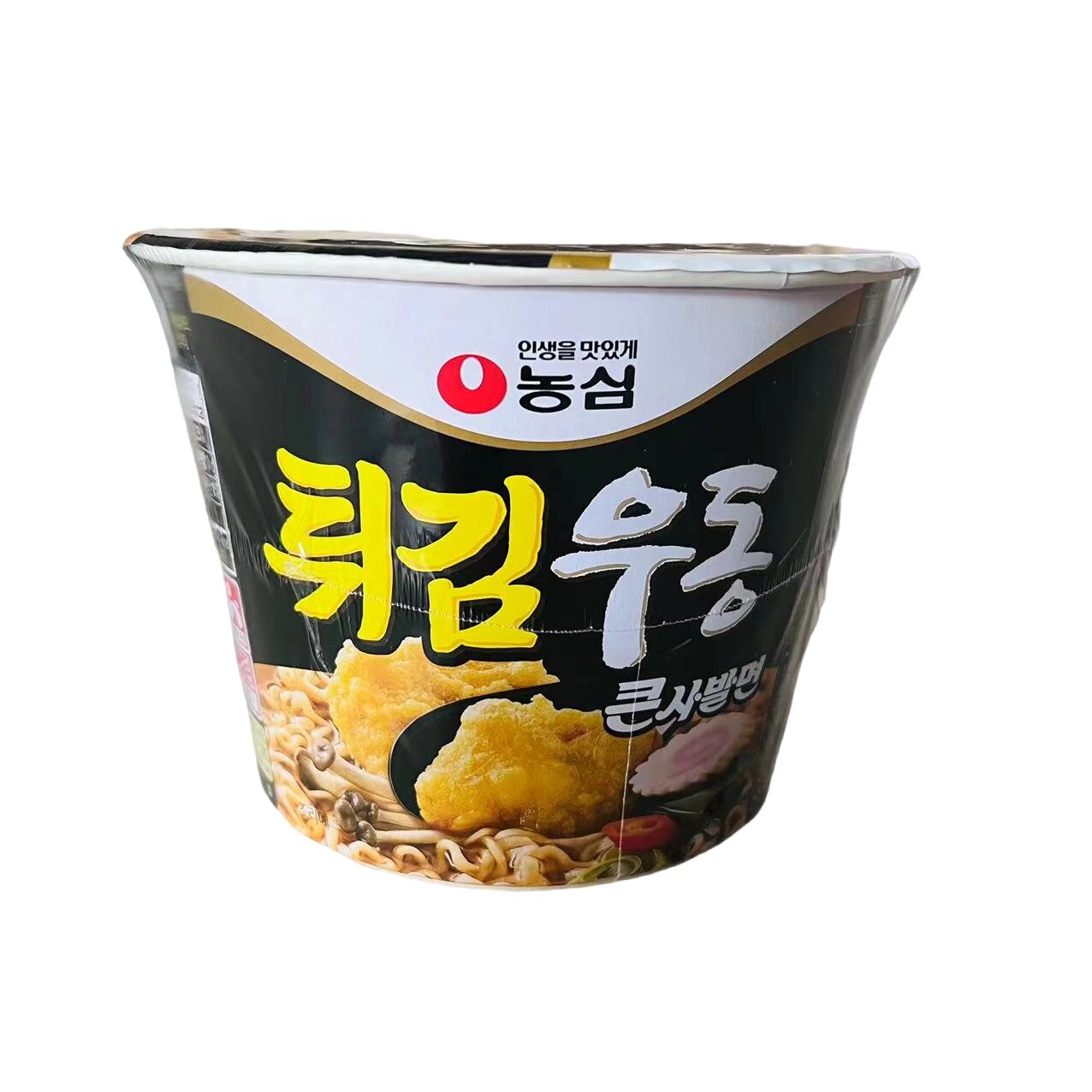 Wholesale free shipping Korean imported snack foods, instant noodles, breakfast substitutes, Nongshim fried udon noodles bucket 111g