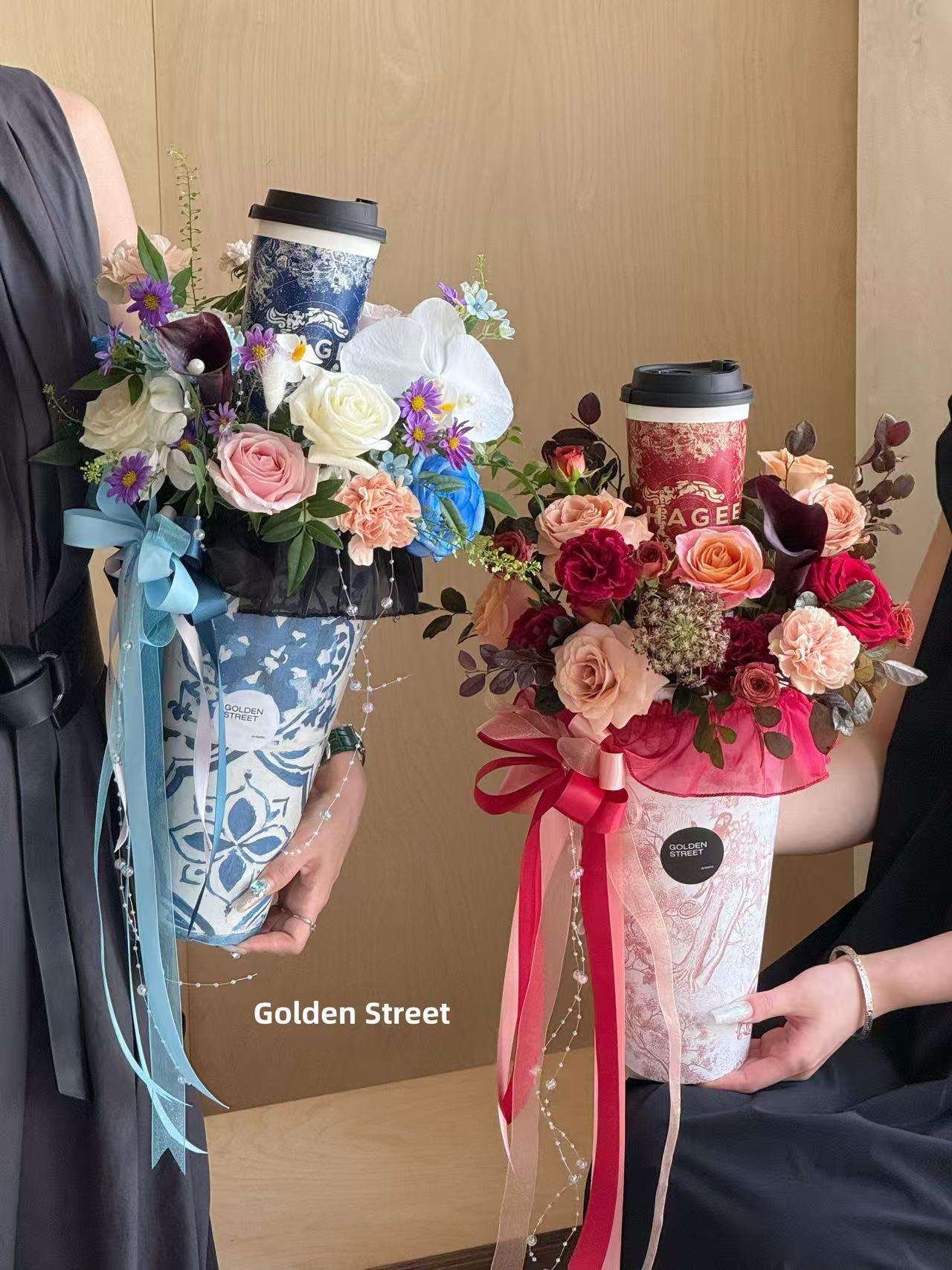 Ice cream wraps, flower vases, dried flowers, and supplies for flower shops detail image 3