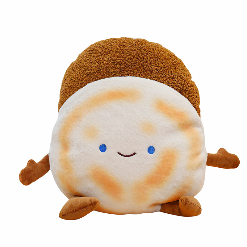 New creative and funny Baoding roujiamo, donkey meat buns, plush toys as gifts, cute plush pillows and cushions Item Picture