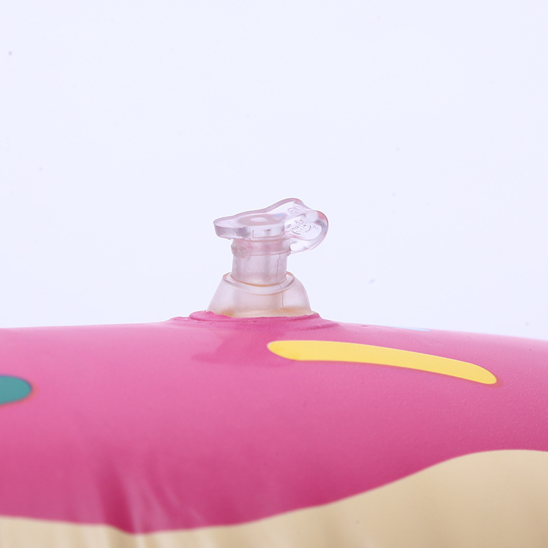 Creative adult cute cartoon donut swimming rings, pink coffee-colored sports swimming equipment, life buoys wholesale Specification drawing