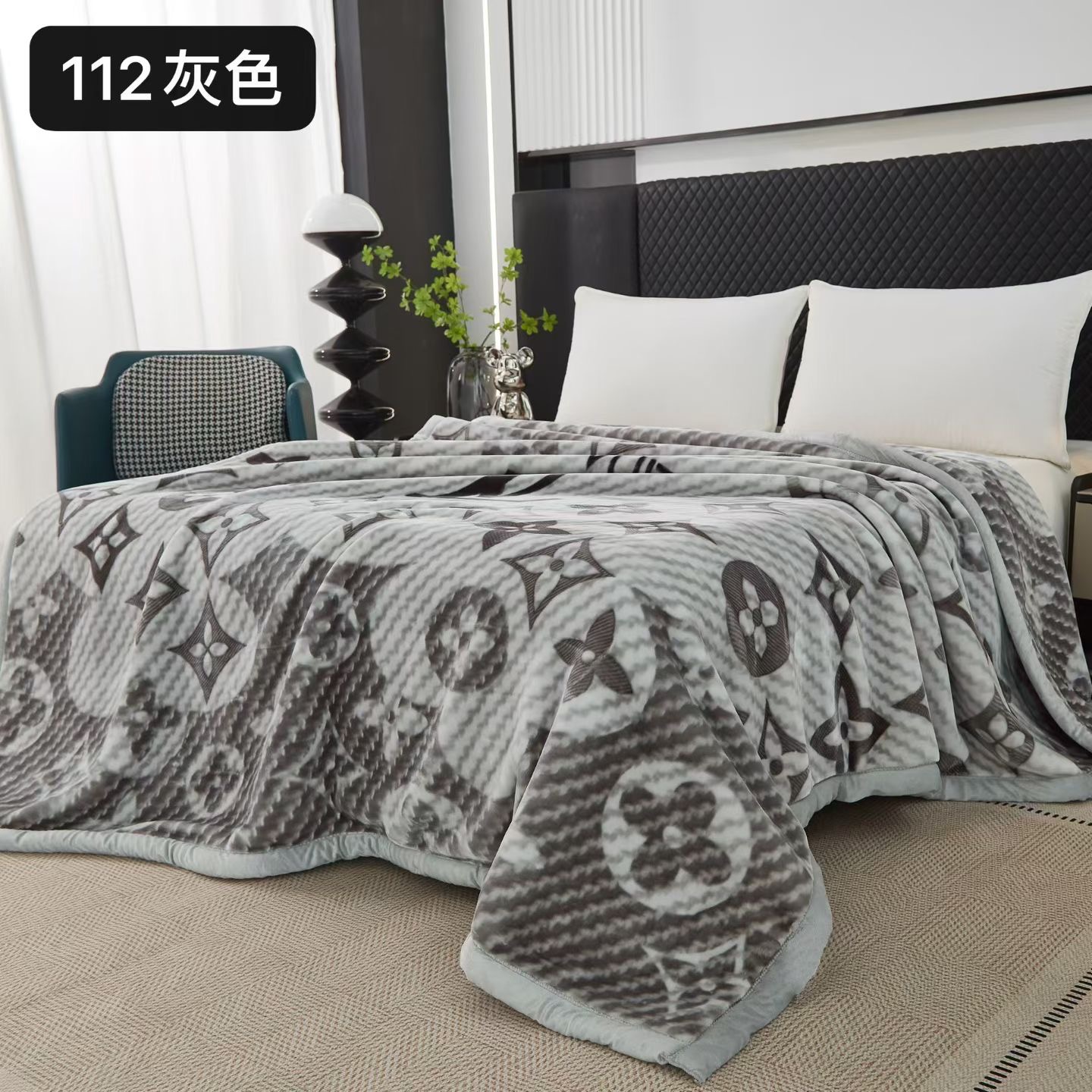 Angora blanket Coral fleece blanket thickened and warm, Razer Cloud blanket gift blanket group purchase wholesale pic 8