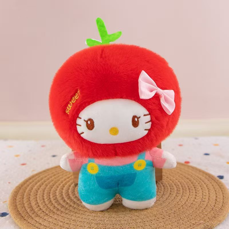Wholesale of plush toys, 8-inch claw machine dolls, wedding throwing dolls, street promotion of souvenirs, event dolls Specification drawing