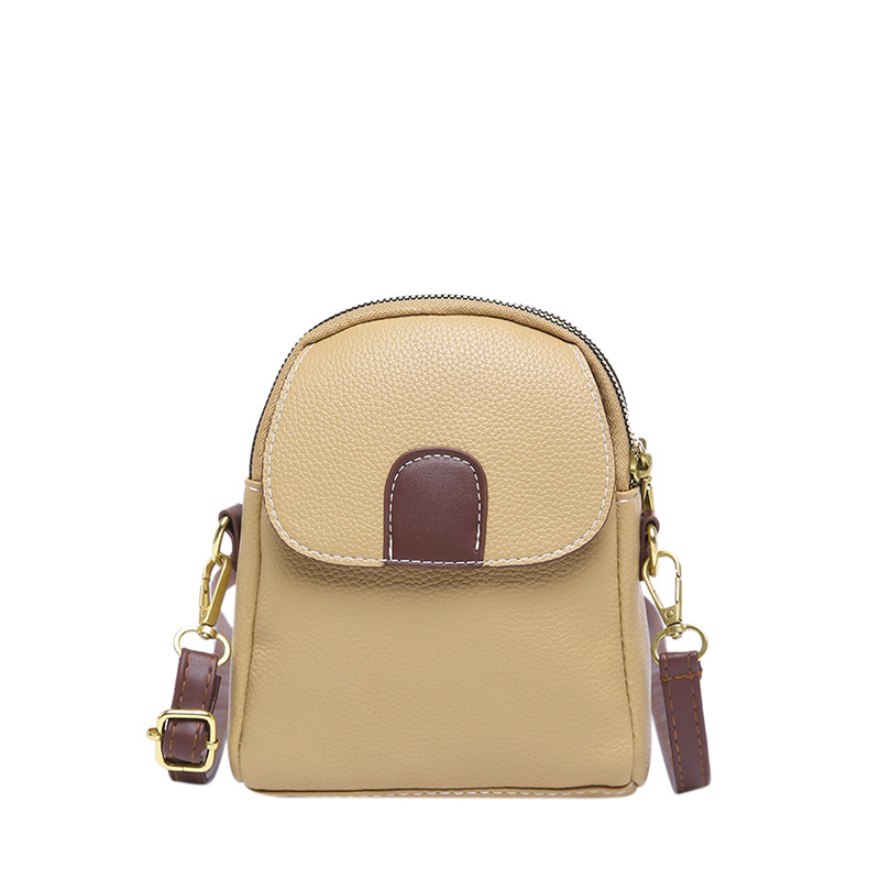 Street minimalist women's bag, small bag, mobile phone bag, new Spring/Summer 2025 crossbody bag, Korean style trendy and fashionable single-shoulder bag Item Picture