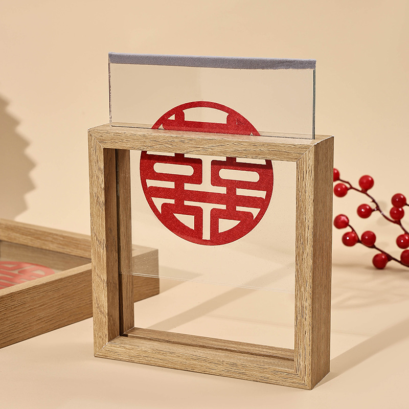 相框/创意照片摆台/画框/文字相框/亚克力相框白底实物图