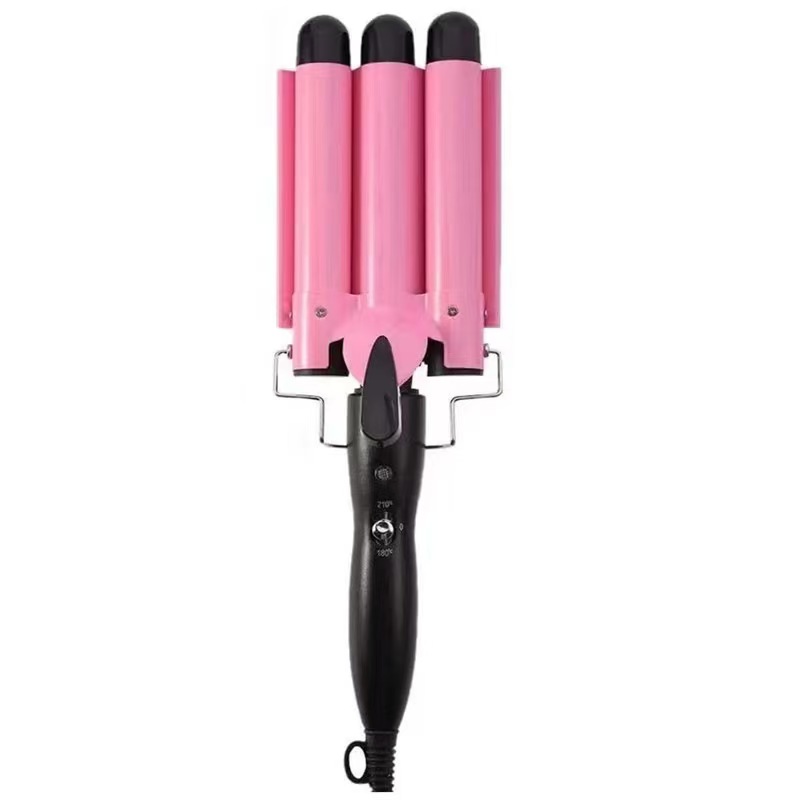 Cross-border three-tube curling irons, three-tube curling irons, water wave hair care rods, egg curls, electric clippers, cross-border hair perming devices