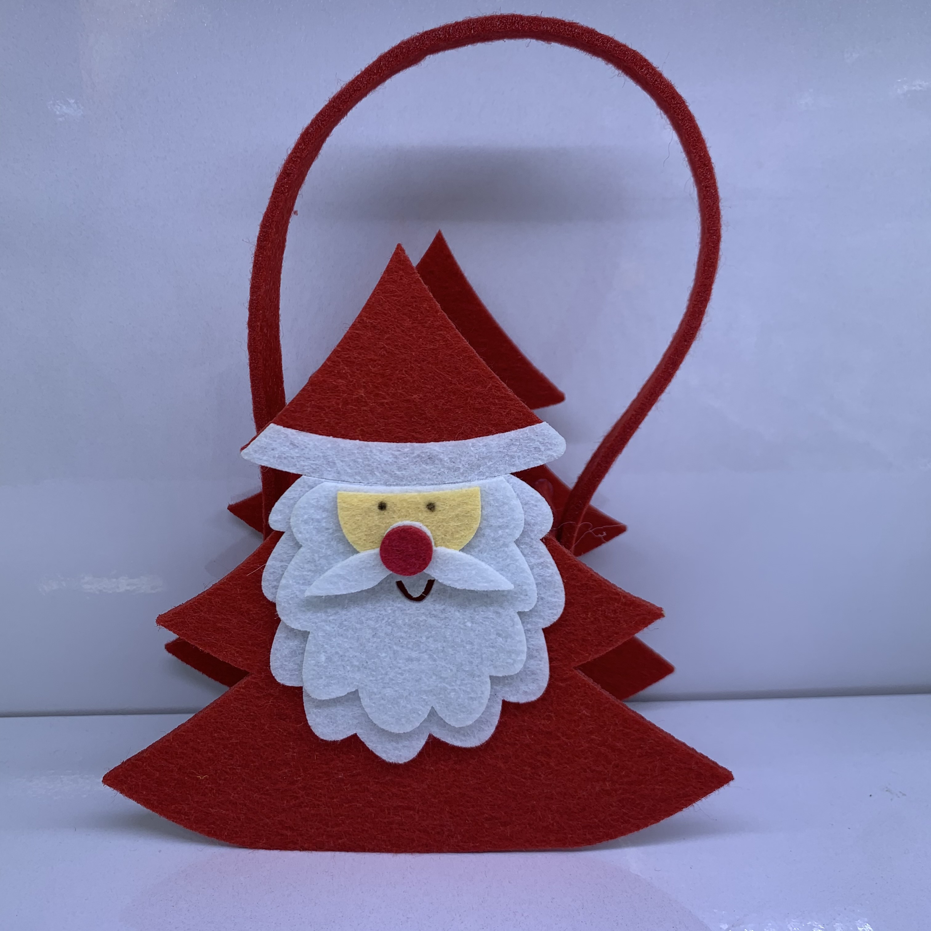 毛毡布圣诞用品圣诞礼物袋糖果袋插花桶糖果罐桌面装饰送礼详情4